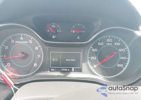 2016 Chevrolet Cruze Ls Manual z USA, uszkodzony, nr VIN 1G1BB5SM7G7311855